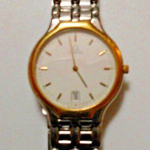 Omega DeVille Two Tone men's watch